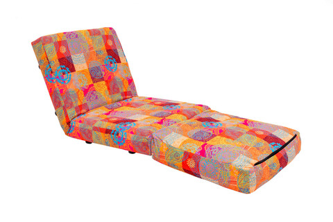 Canapea extensibilă cu 1 loc, Futon, 859FTN2319, Metal , Multicolor