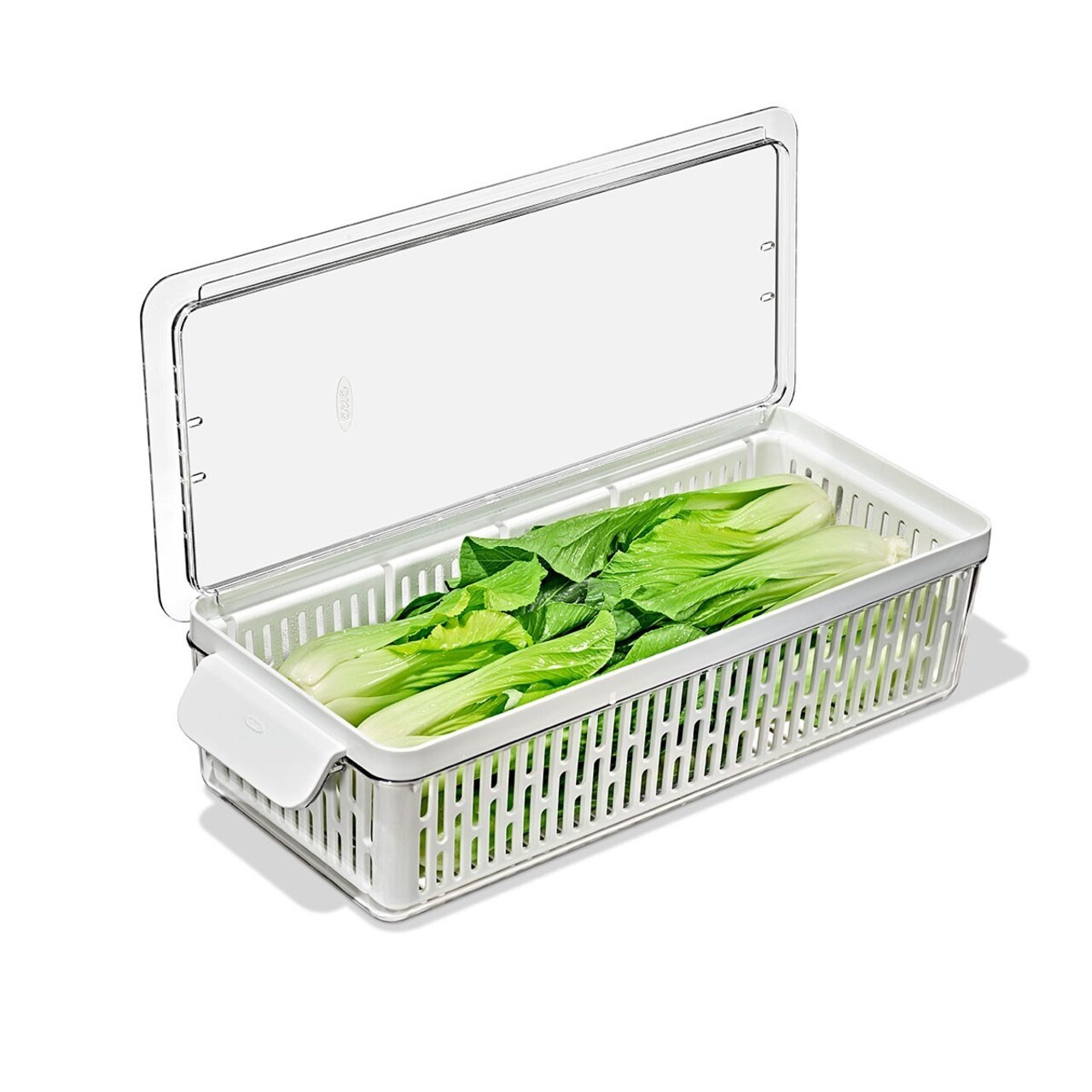 Recipient pentru pastrare legume, plastic, 37,6 x 15,1 x 9,1 cm, "Produce Saver" - OXO - imagine 8