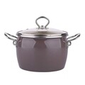 Set pentru gatit Balbina, Silesia, 8 piese, email, gri