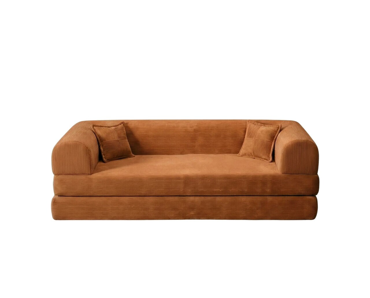 Canapea extensibila 3 locuri, Atelier del Sofa, 118FVL1308, Tesatura plus reiata, Portocaliu - view 9