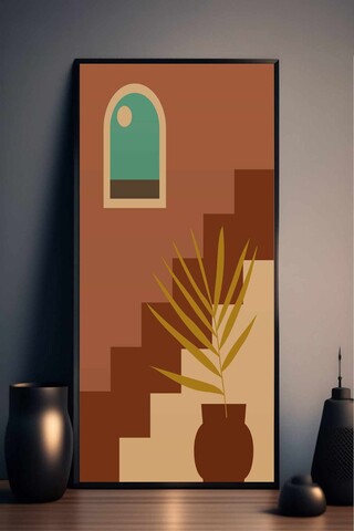 Tablou decorativ, Artsyhmdfdky10, Vopsire: 100% MDF (Grosime: 5 mm), Multicolor