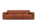 Canapea 3 locuri, Molino-101, Micadoni Home, 235x95x72 cm, tesatura boucle, maro