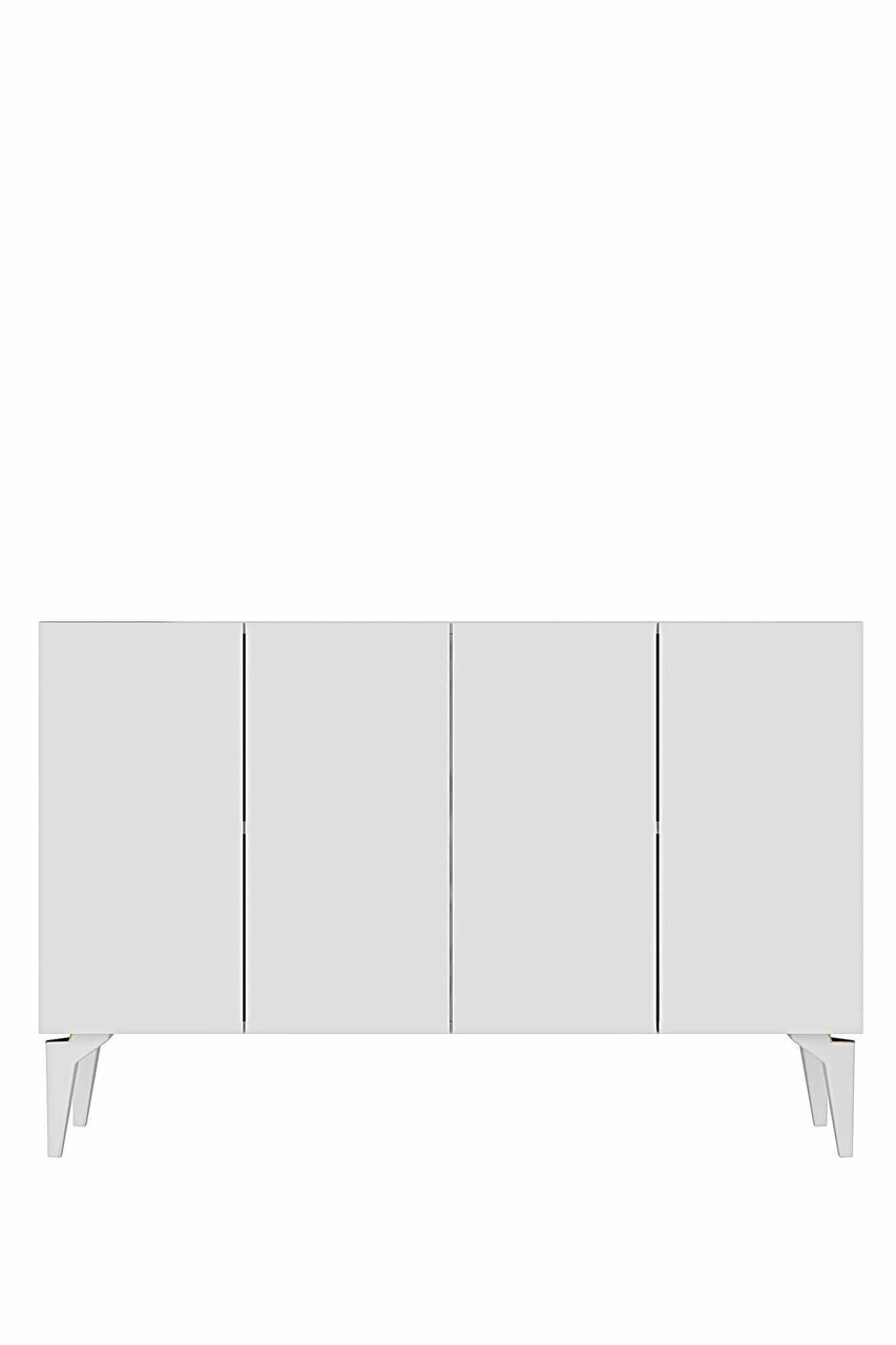 Consola, Hanah Home, Gumus 120, 120x79x32 cm, Alb — imaginea 5