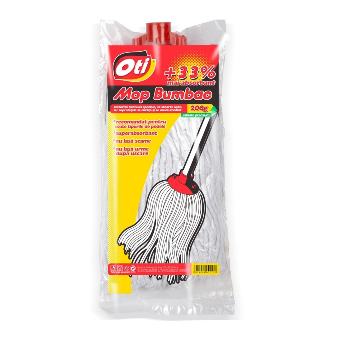 Rezerva Mop Oti, 200 Gr, Bumbac