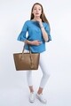 Geanta Beverly Hills Polo Club, 562, piele ecologica, bej