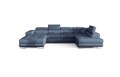 Coltar extensibil dreapta 6 locuri ELTAP, Rod-31, Rodrigo, 345x202x90 cm, lemn/poliester, albastru