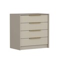 Dulap, Minerva, Kale Luxe, 72x77x45 cm, PAL, Piatra