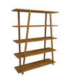 Corp biblioteca, Woodface, Soft, 115x145x30 cm, Lemn, Stejar