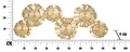Aplica de perete Gispy Glam, Mauro Ferretti, 3 x E14, 40W, 85x8x34 cm, fier
