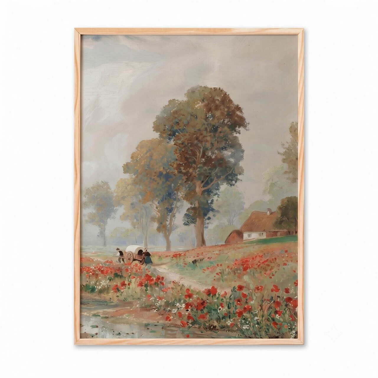 Tablou decorativ, 115011, Lemn masiv, Sticla PVC, Multicolor — imaginea 4