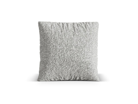 Perna decorativa, Nuria-260, Micadoni Home, 70x70 cm, tesatura boucle, argintiu