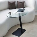 Masuta de cafea, Neostill, Fagioli, 70x75x40 cm, Negru