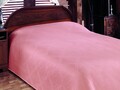 Cuvertura de pat Jakarlı Pike, Nazenin Home, 160x240 cm, bambus, salmon