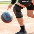 Genunchiera de sustinere cu fir din cupru si  tratata cu carbune din bambus Kneecare InnovaGoods, marimea M