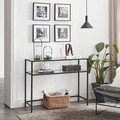 Dulap, Modara, By-4, Negru / Transparent