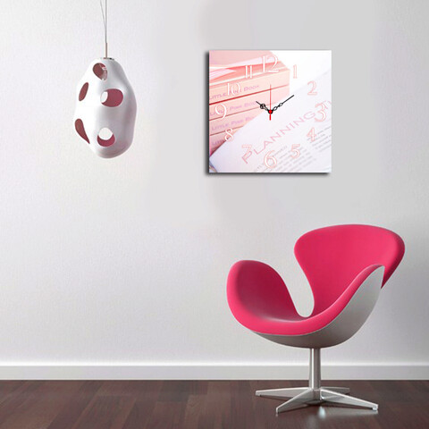 Ceas de perete, msk-34, mdf, dimensiune: 40 x 40 cm, multicolor