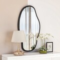 Oglinda decorativa, Siam, Couldy, 45x85x2.2 cm, MDF , Transparent