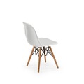 Set scaune 2 piese, Tilia, Eos-V, Alb-ivoriu