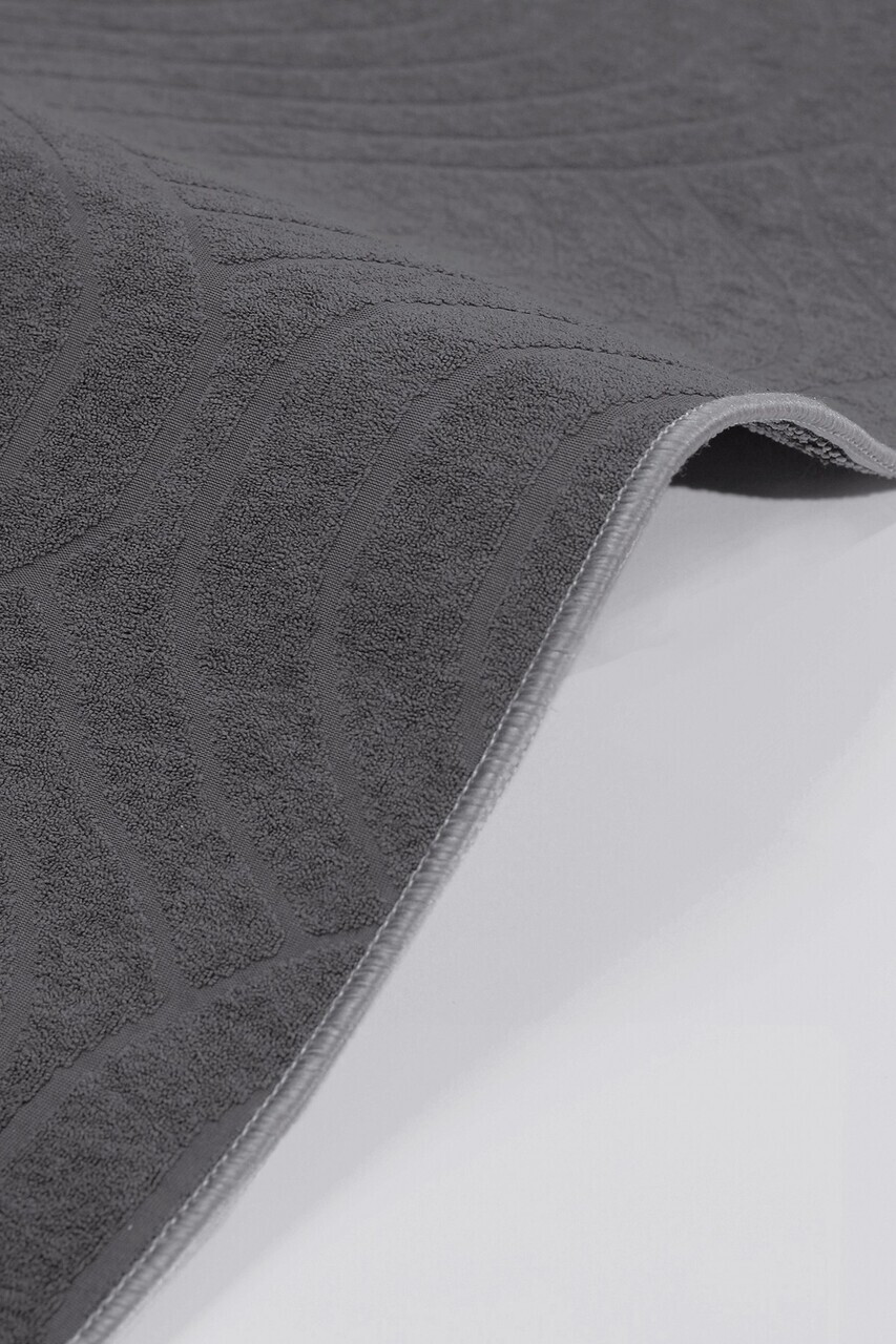 Covor, CLR-LUNA-KOYU-GRİ-14, 100x250 cm, Poliester, Gri — imaginea 3