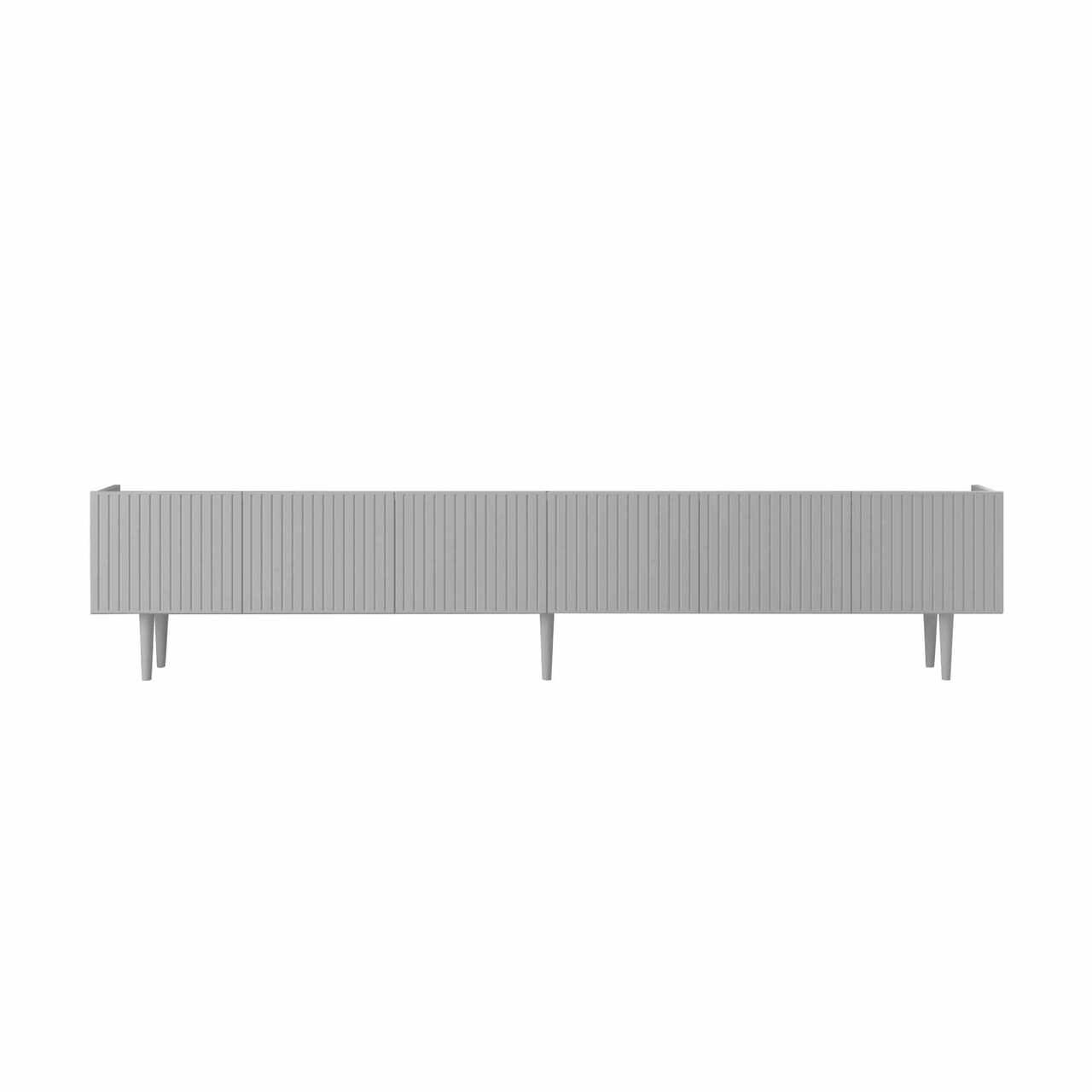 Comoda TV, Hanah Home, Capella 240, 240x50x29 cm, MDF, Gri deschis - view 4