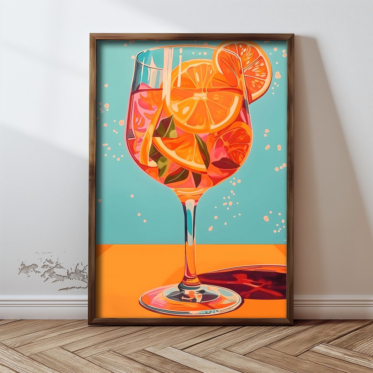 Tablou decorativ, GE251-L, Lemn, Multicolor - view 2