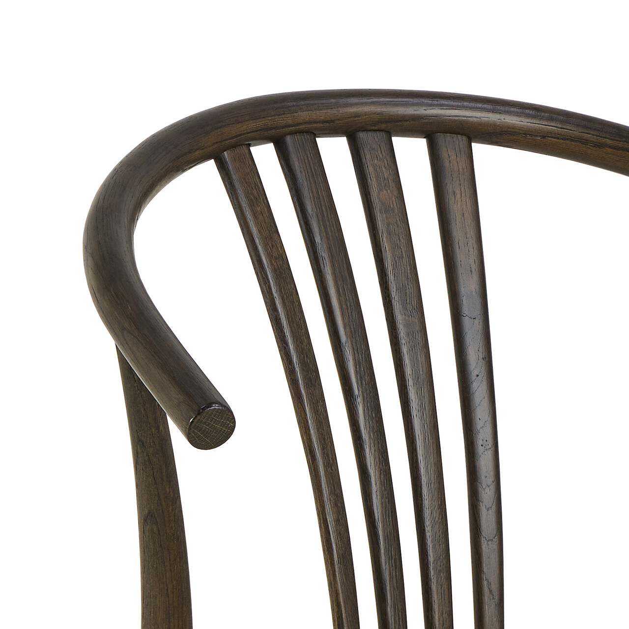Scaun York, Actona, 54x54x83 cm, lemn de stejar, alb - view 8