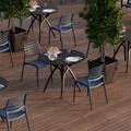 Set scaune 4 piese, Tilia, Louise, Albastru