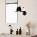 Aplica de perete, Fotr Sivani - MR-324, Alby, 19 x 25 x 28 cm, 1 x E27, 40W, negru