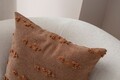 Husa de perna, Tuffet, 43x43 cm, Material: 100% POLIESTER, Maro