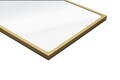 Oglinda decorativa, Lumisfera, Dune 50 x 70, 50x70 cm, Cadru MDF, Auriu