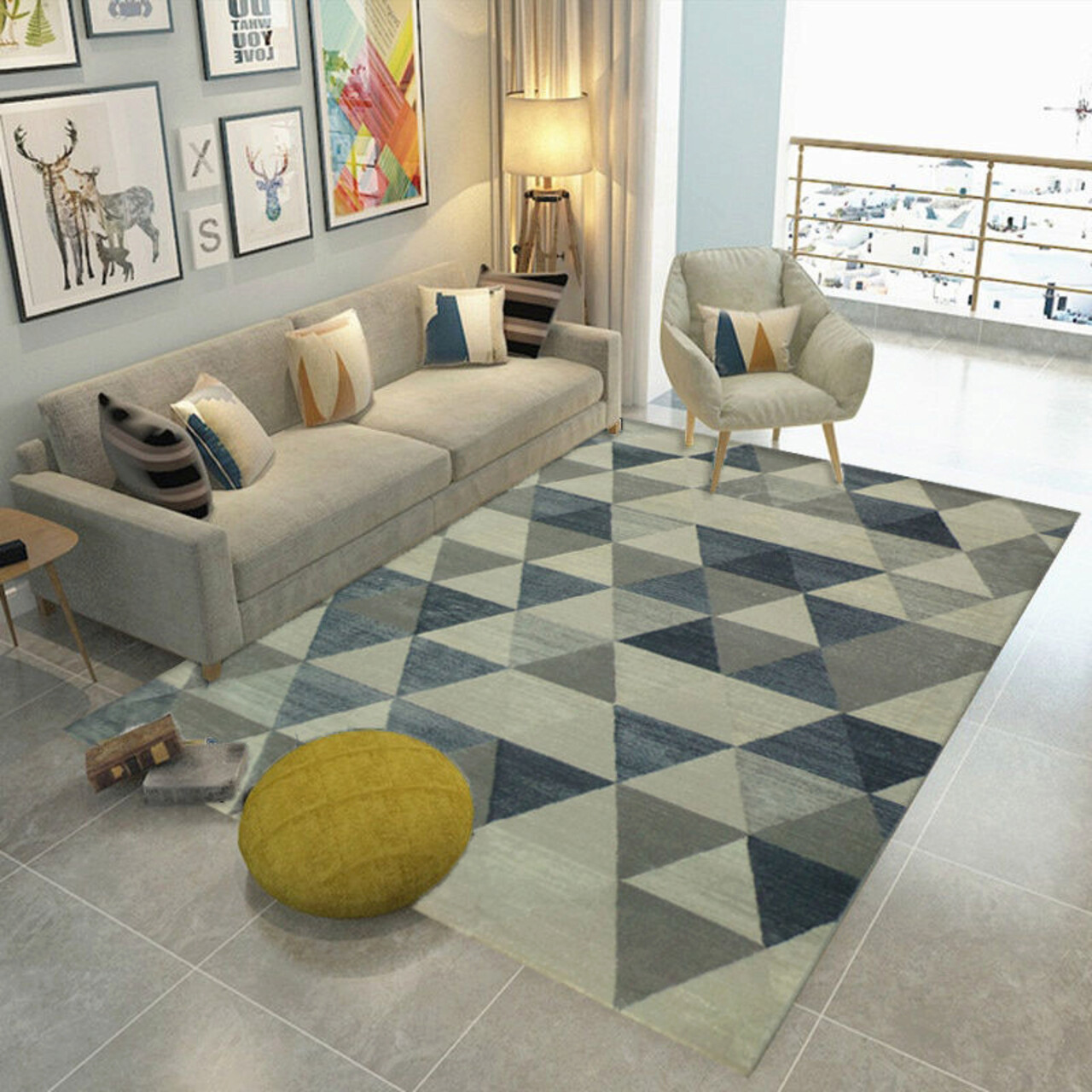 Covor, 9795, Albastru