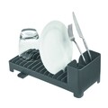 Scurgator de vase cu suport pentru tacamuri Clarity, iDesign, 32x14.5x11 cm