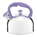 Ceainic cu maner colorat Garden, Ambition, 2.3 L, inox, mov