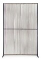 Paravan despartitor pentru gradina/terasa Paxson, Bizzotto, 120 x 30 x 180 cm, aluminiu/tesatura olefin, gri carbune