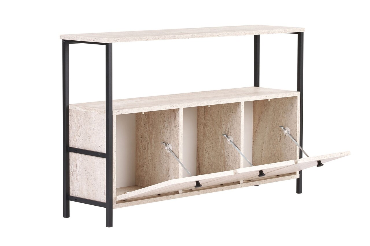 Consola, Nordure, Solace, Travertin / Negru - imagine 8