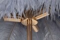 Lampadar Palm, Mauro Ferretti, 3 x E14, 40W, 55x160 cm, fier, auriu/gri
