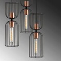 Lustra, Tatum, 584TTM1318, Metal, Negru