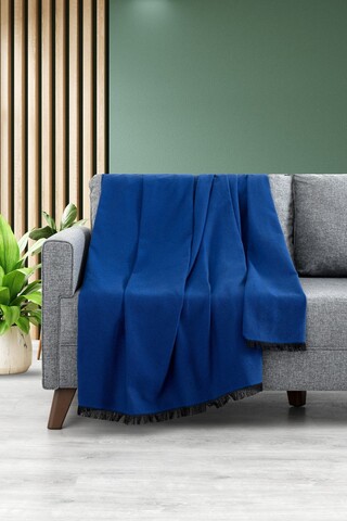 Cuvertura de pat, Lalin 160 - Blue, DC Home, 70% bumbac/30% poliester