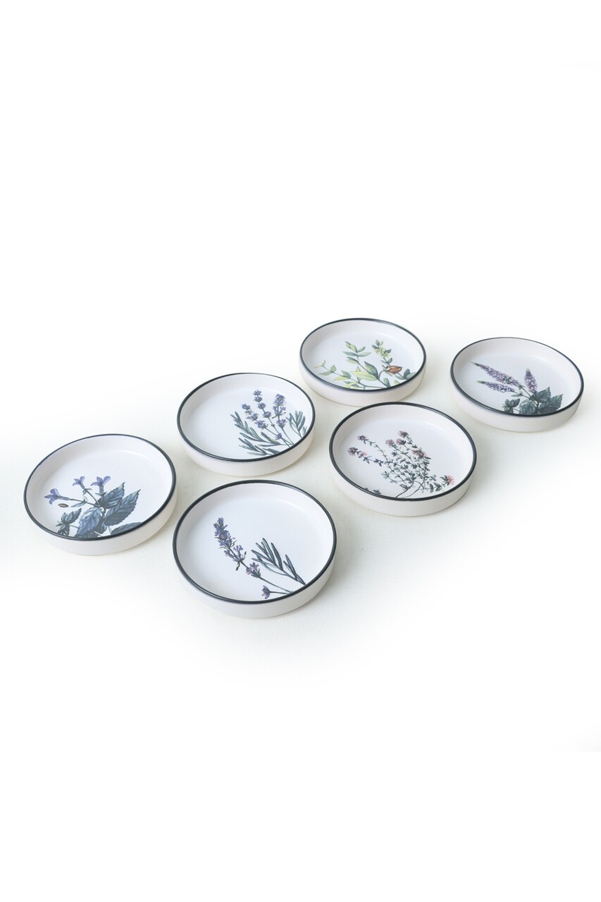 Set boluri pentru sos (6 piese), L'essentiel Maison, 275KRM2467, Antibacterian, Alb mat - view 6