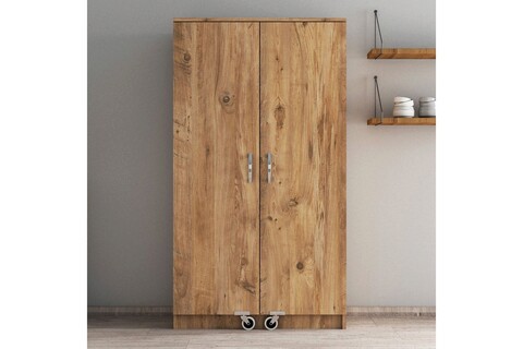Dulap pentru bucatarie, tanmob, erc0102, 90x162x38 cm, pal , maro