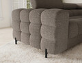 Coltar extensibil dreapta 3 locuri ELTAP, RT-20ROY, Fectory, 346x205x93 cm, lemn/poliester, maro