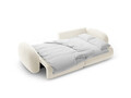 Coltar extensibil reversibil 4 locuri, Tonale, Cosmopolitan Design, 262x149x88 cm, catifea, ivoriu