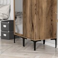 Dulap pentru haine, Hommy Craft, Kumsal RS, 80x47.5x201.4 cm, PAL, Maro