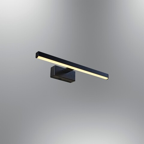 Aplica de perete, L1646 - Black, Lightric, 40 x 5 x 13 cm, LED, 8W, negru