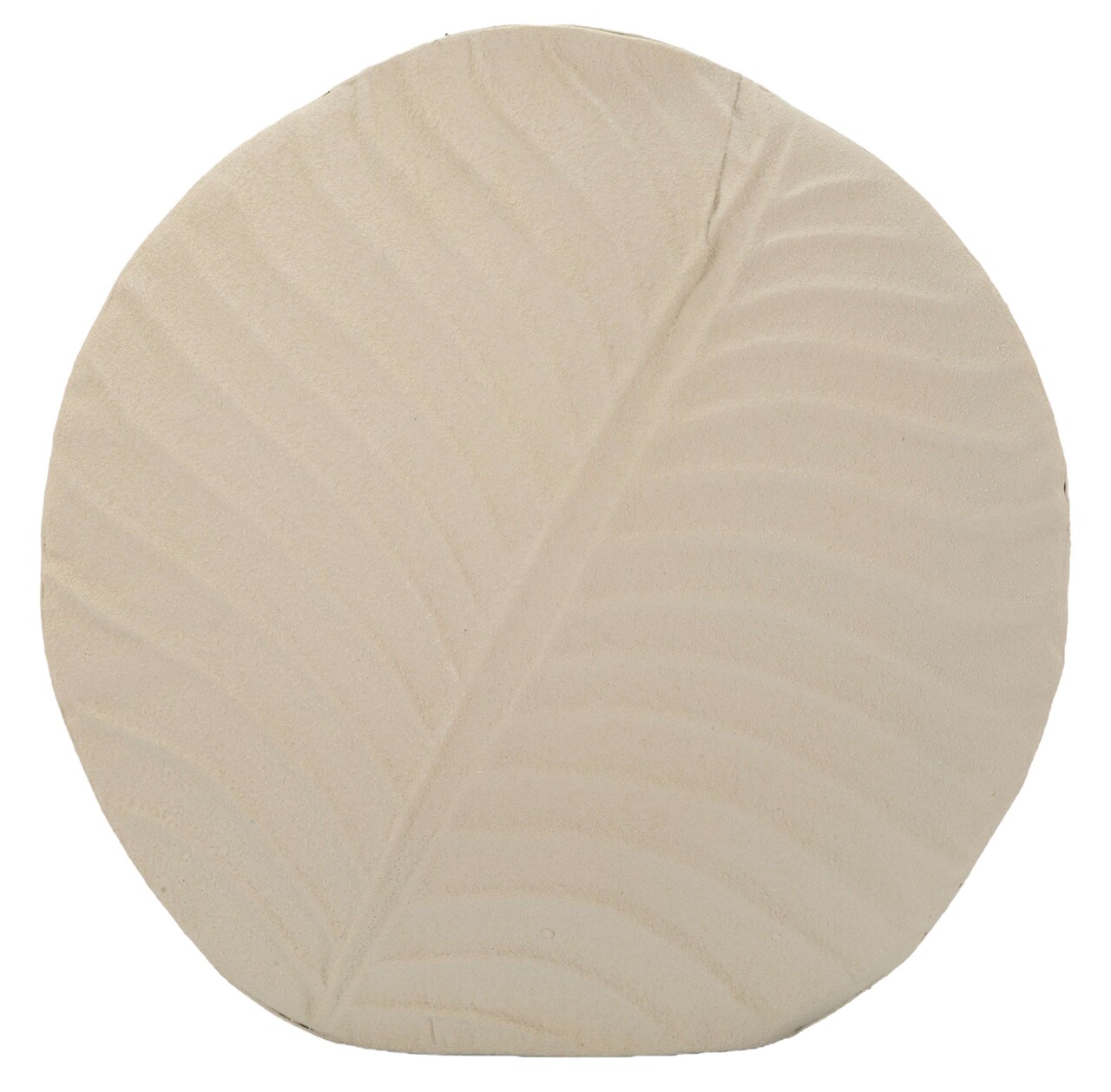 Vaza decorativa Dune, Mauro Ferretti, 32.5x32.5 cm, fier, crem - 1 | YEO