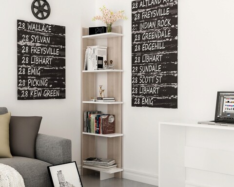 Corp biblioteca, zena home, als, pal, cordoba / alb