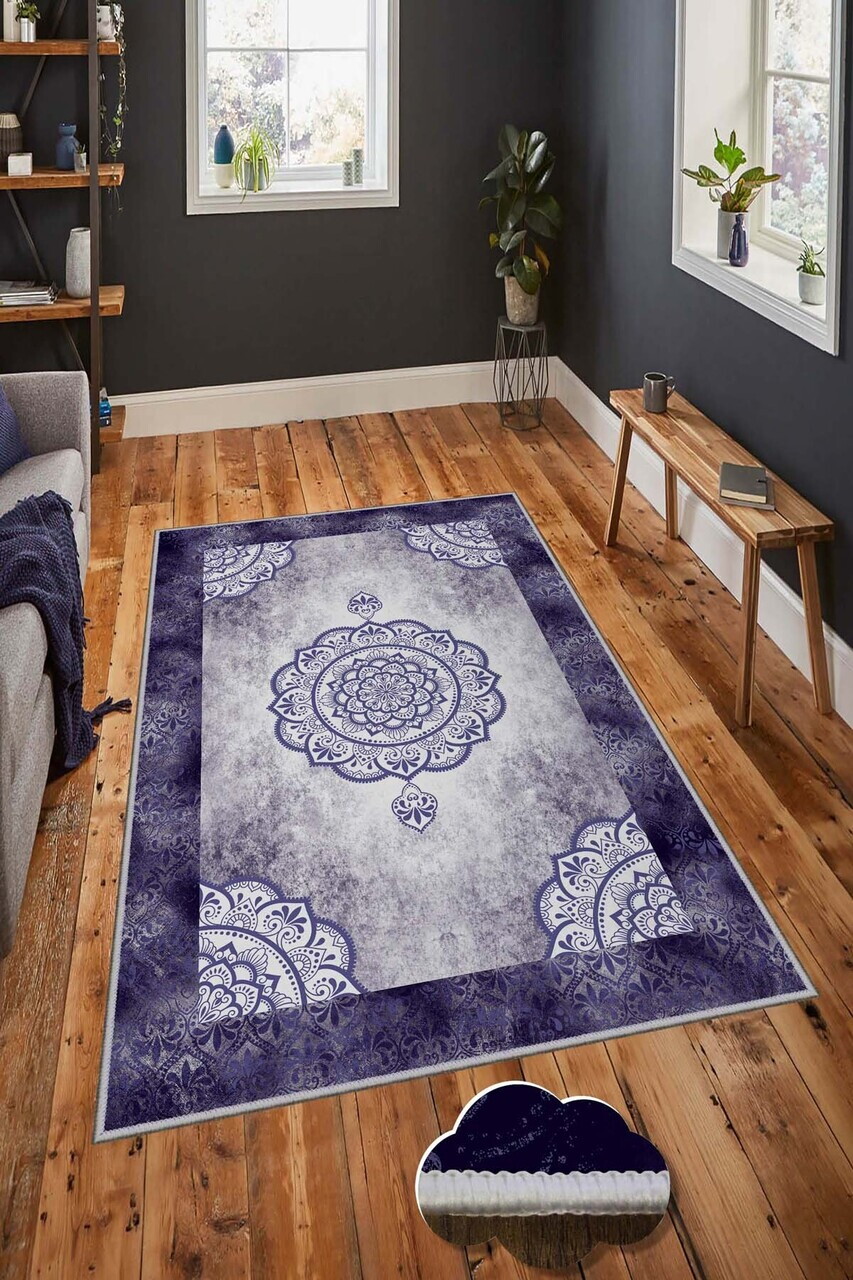 Covor Hmnt731 160x230 cm Poliester Multicolor