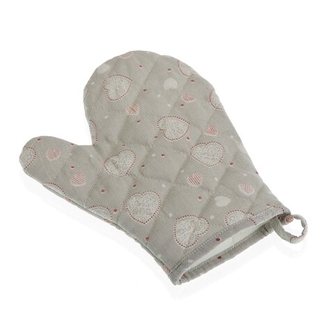 Manusa de bucatarie kamira heart, versa, 17x25 cm, textil
