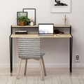 Birou Pal, Decortie, 126x29x91.5 cm, bej