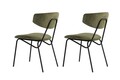 Set scaune 2 piese, Wayland, Nancy, Verde/Negru